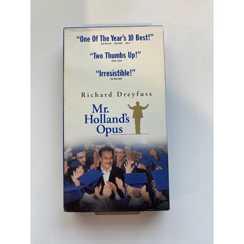 Mr. Holland's Opus VHS Richard Dreyfuss 1995 Movie Drama